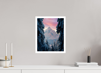 30 x 37.5 cm, Canson Baryta 2cm Border Winter Glow