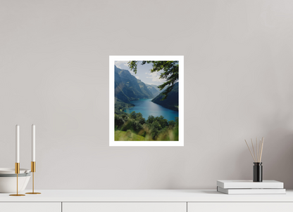 25 x 31.3 cm, Fine Art Print Swiss Postcard View