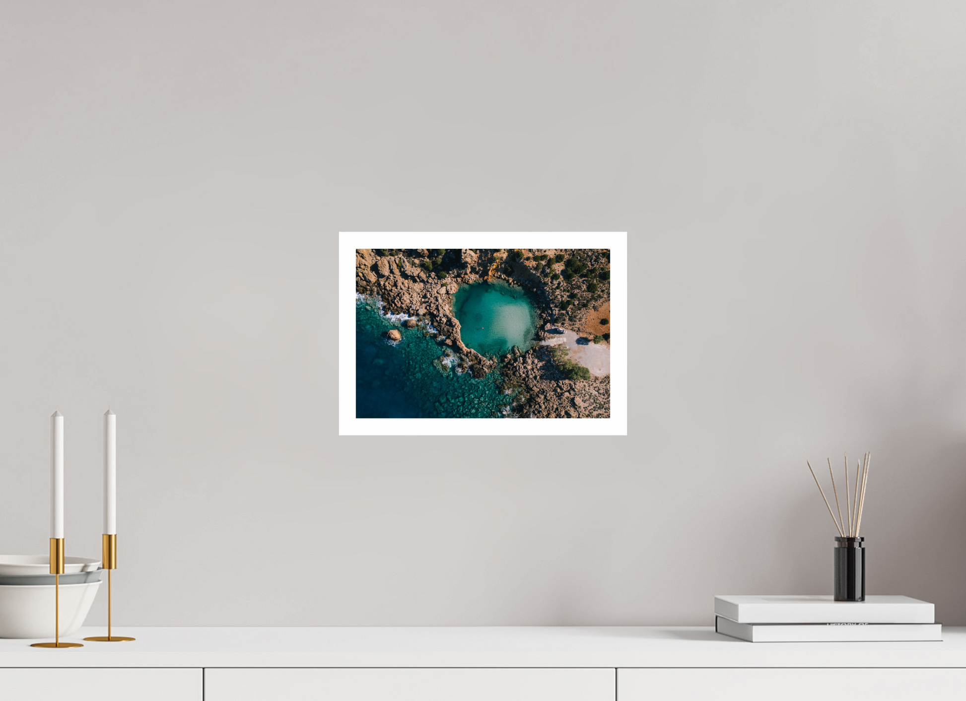 30 x 20 cm, Fine Art Print Morning Swim