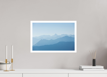 45 x 30 cm, Fine Art Print Mountain Layers I