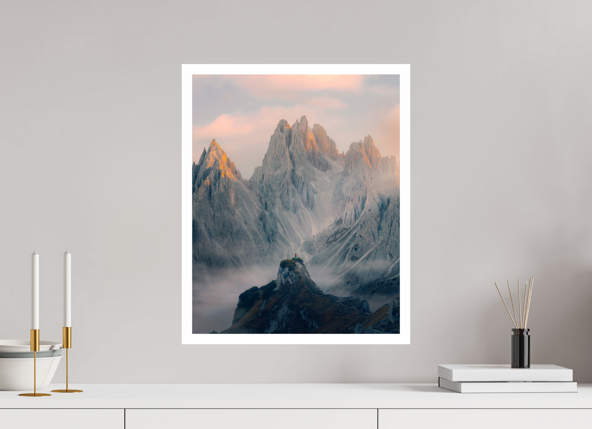 40 x 50 cm, Fine Art Print Towers of Mordor II
