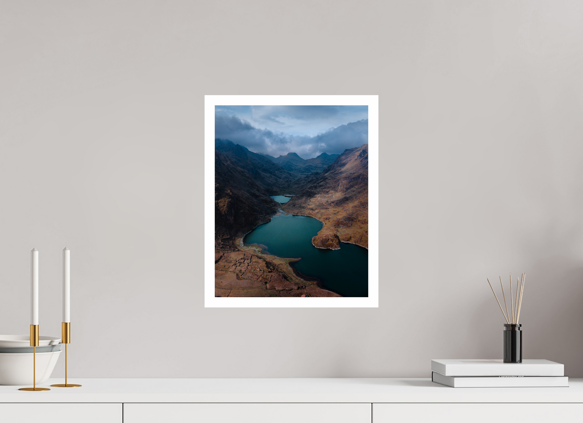 30 x 37.5 cm, Fine Art Print Kinsaycoccha, Peru
