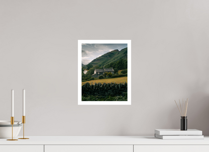 25 x 31.3 cm, Fine Art Print Lake District Cottage