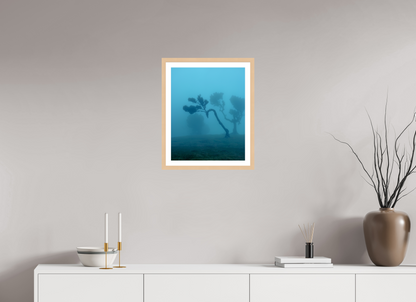 40 x 50 cm, Natural Maple Frame Fanal Fog