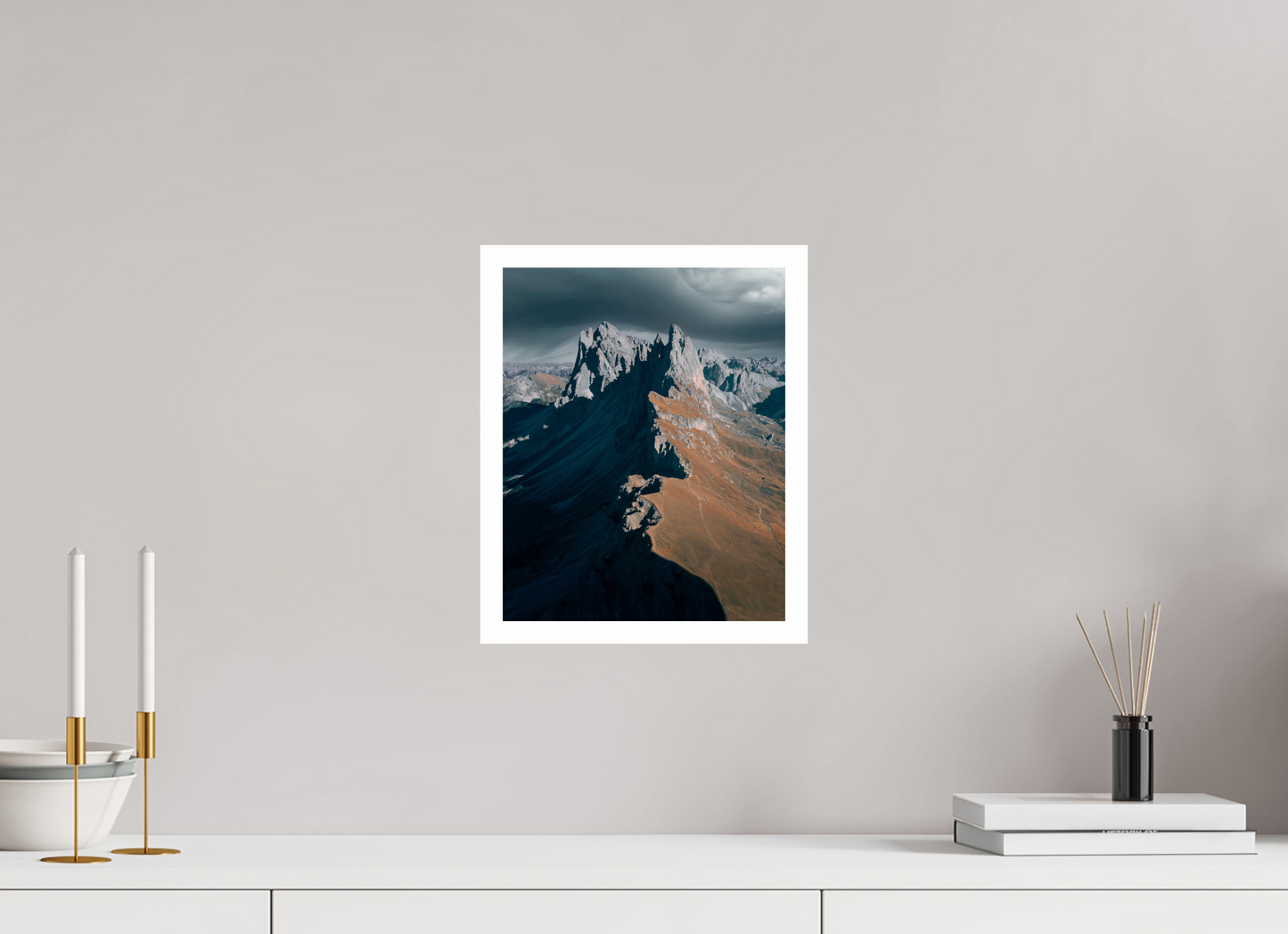 25 x 31.3 cm, Fine Art Print Seceda