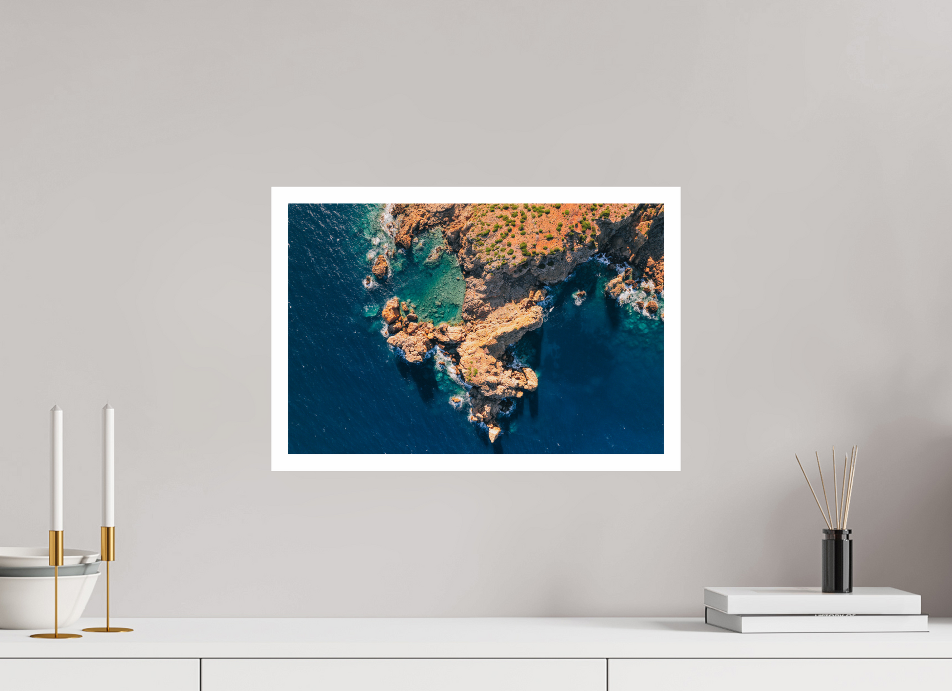 45 x 30 cm, Canson Baryta 2cm Border Coastline