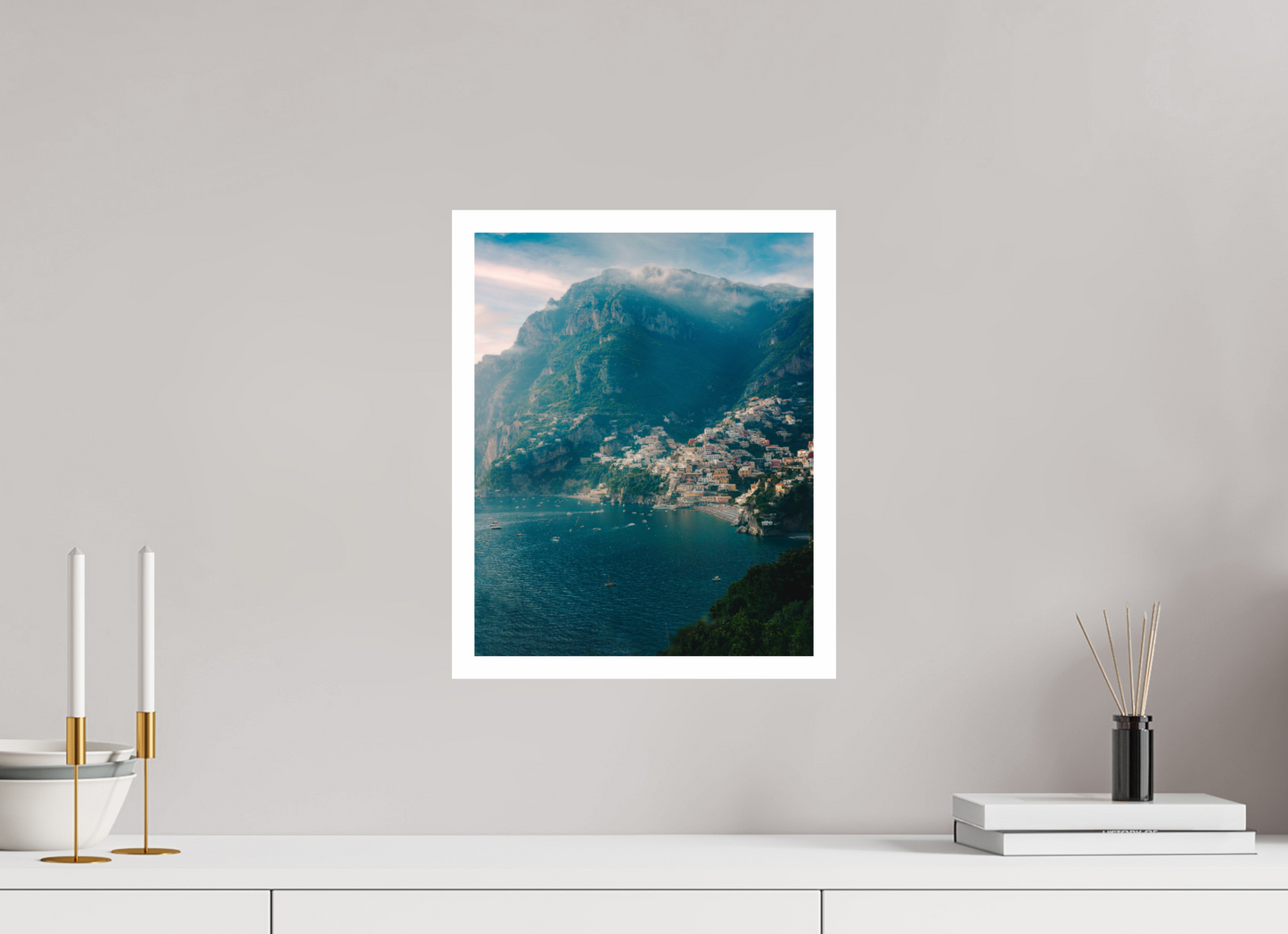 30 x 37.5 cm, Fine Art Print Amalfi