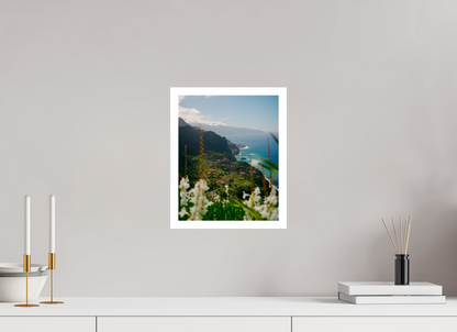25 x 31.2 cm, Fine Art Print Madeira Coastline