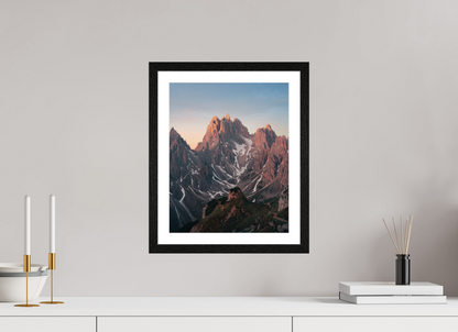 30 x 37.5 cm, Black Oak Frame Towers of Mordor I