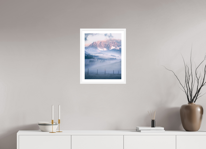40 x 50 cm, White Frame Wilder Kaiser, Austria