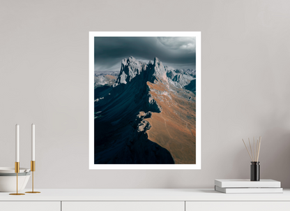 40 x 50 cm, Fine Art Print Seceda