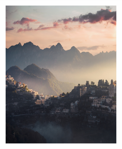 Main image Sunset over the Amalfi Coast