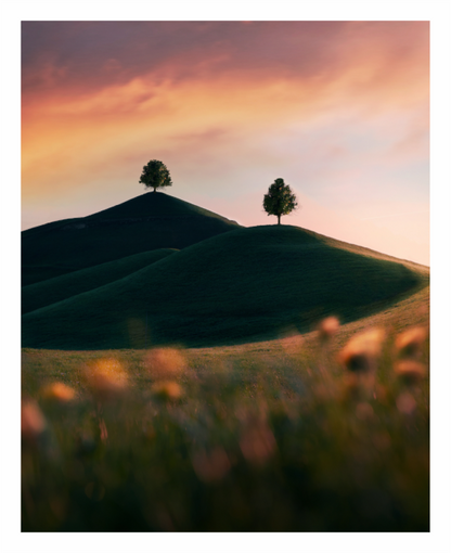 Main image Rolling Hills at Sunset