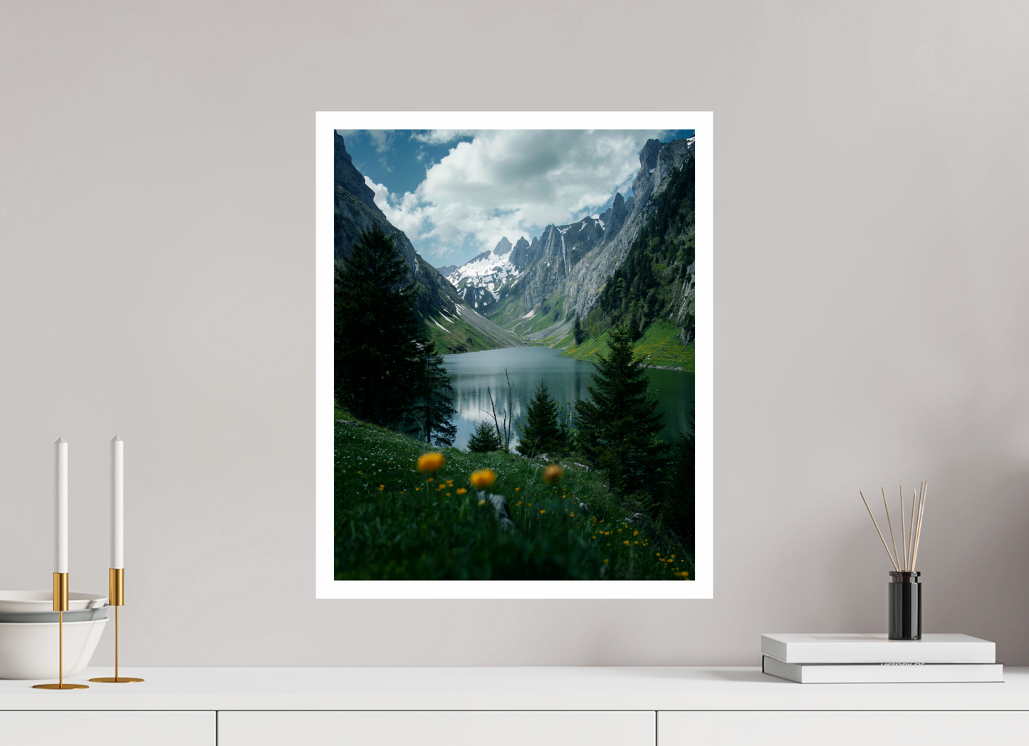 40 x 50 cm, Fine Art Print Fälensee