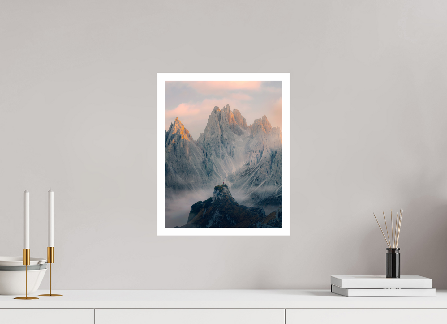 30 x 37.5 cm, Fine Art Print Towers of Mordor II