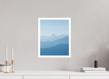 30 x 37.5 cm, Fine Art Print Mountain Layers I