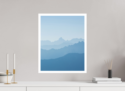 40 x 50 cm, Fine Art Print Mountain Layers I