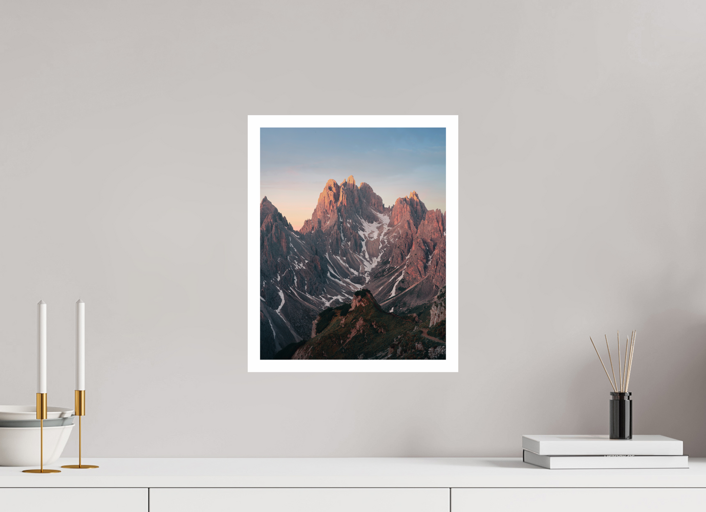 30 x 37.5 cm, Fine Art Print Towers of Mordor I