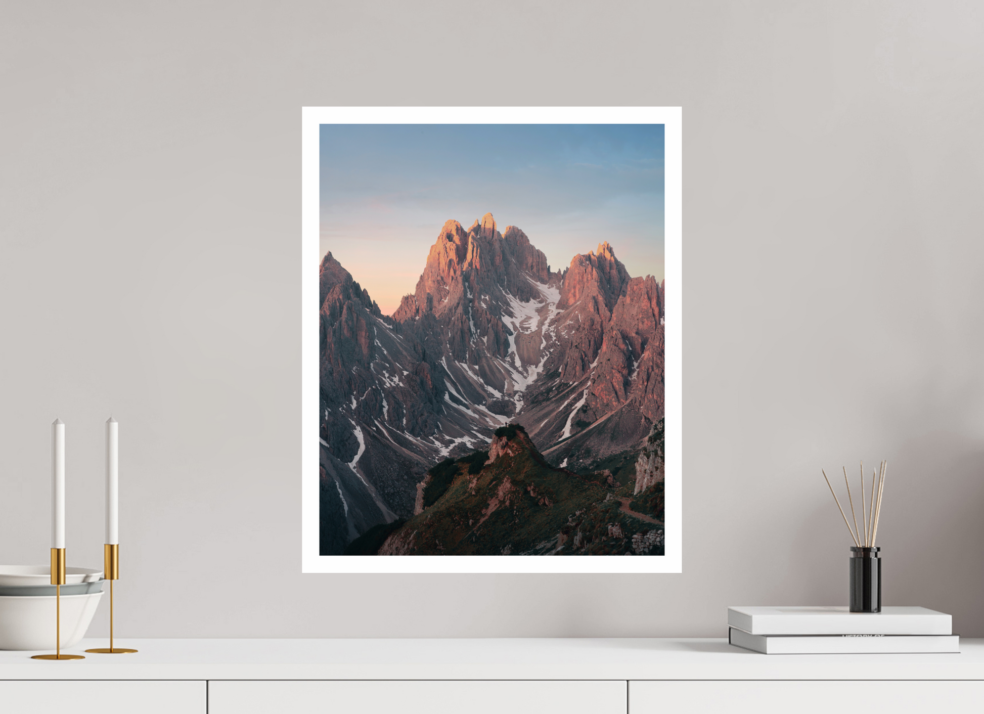 40 x 50 cm, Fine Art Print Towers of Mordor I