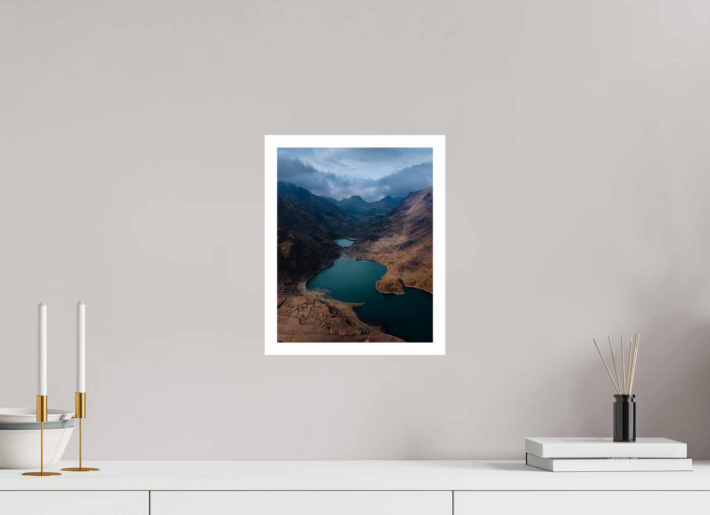 25 x 31.3 cm, Fine Art Print Kinsaycoccha, Peru